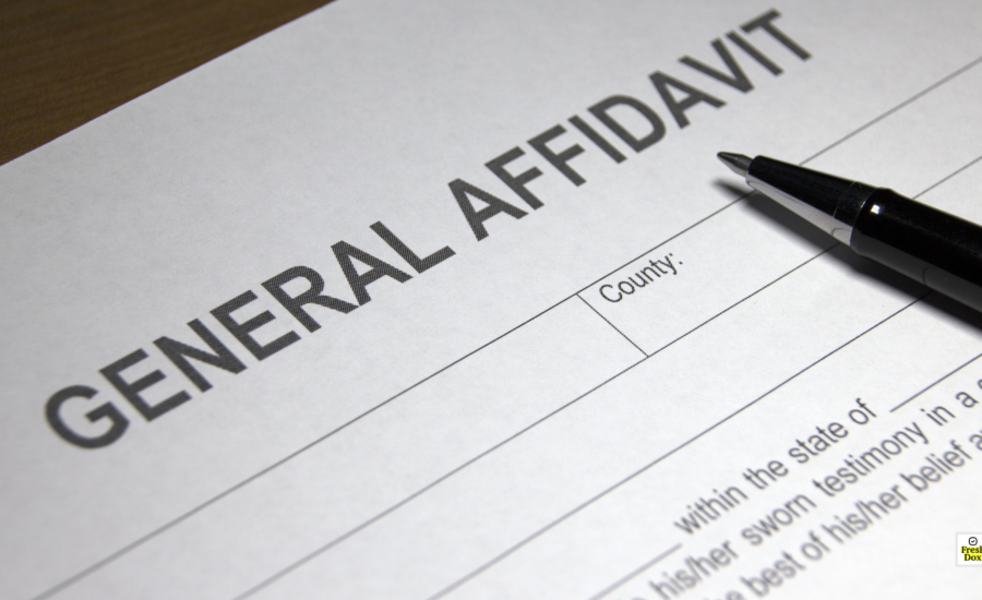 General Affidavit Template