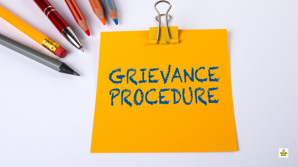 Grievance Procedure Template - Freshdox