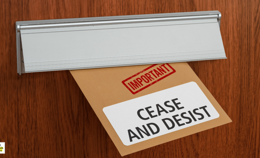 Cease and Desist Notice Template