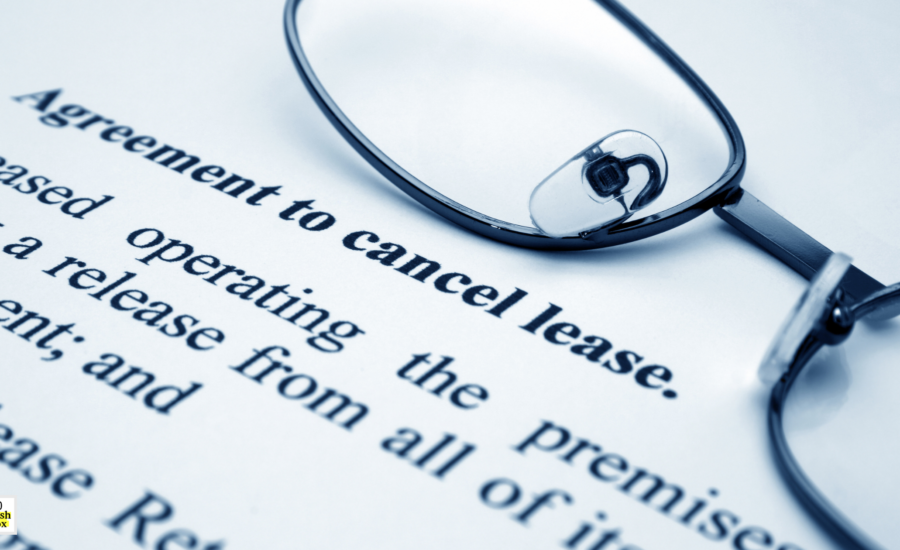 Lease Cancellation Agreement Template