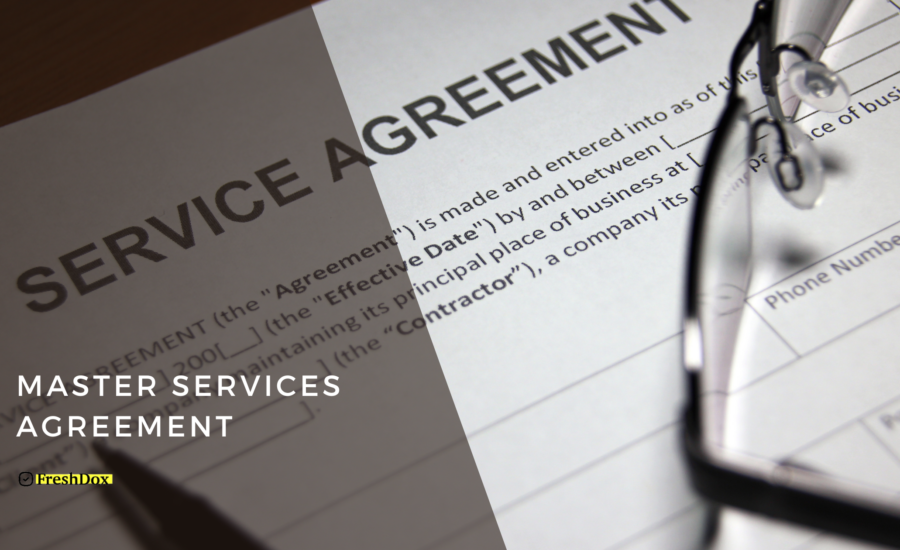 Master Services Agreement Template