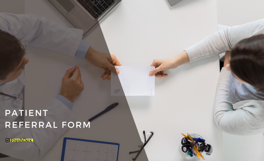 Patient Referral Form Template