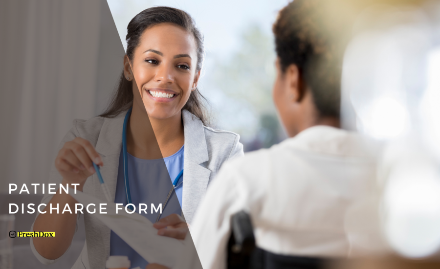 Patient Discharge Form Template